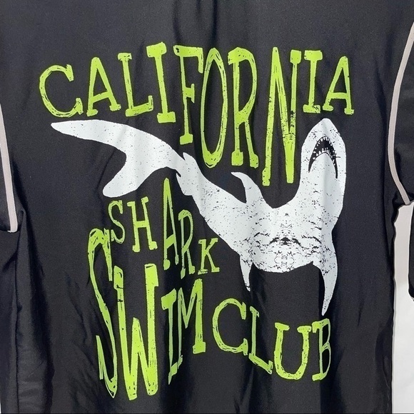 Cherokee Rash Guard Swim Shirt Short Sleeve Crewneck Pullover Protective Top - Picture 2 of 5